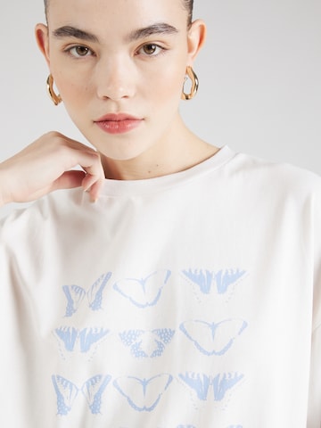 florence by mills exclusive for ABOUT YOU T-Shirt 'Summer Rain' in Weiß