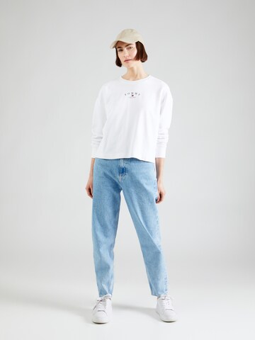 Tommy Jeans Sweatshirt 'Essential' i hvid