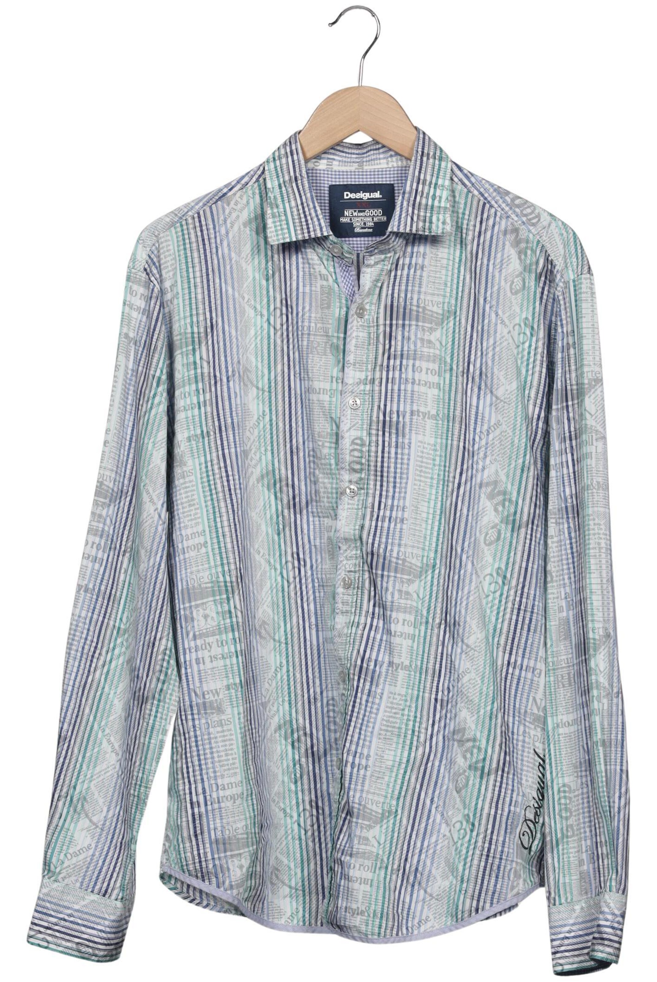 Desigual Button Up Shirt in XXL in Mixed colors: front