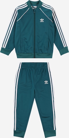 ADIDAS ORIGINALS Trenirka za tek 'Adicolor' | zelena barva: sprednja stran