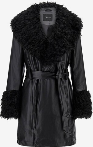 GUESS Between-Seasons Coat in Black: front