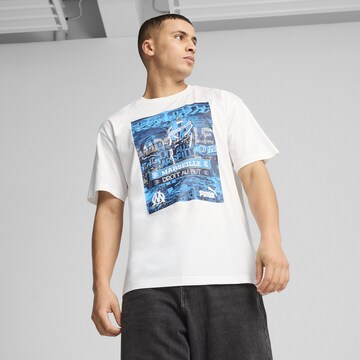 PUMA Performance shirt 'Olympique de Marseille ftblNRGY' in White