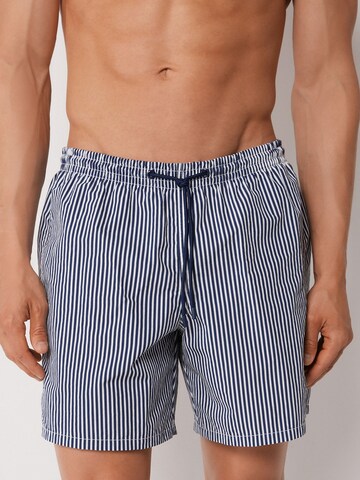 CALZEDONIA Board Shorts 'Formentera' in Blue: front