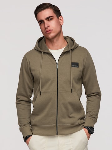 Ombre Sweat jacket in Green