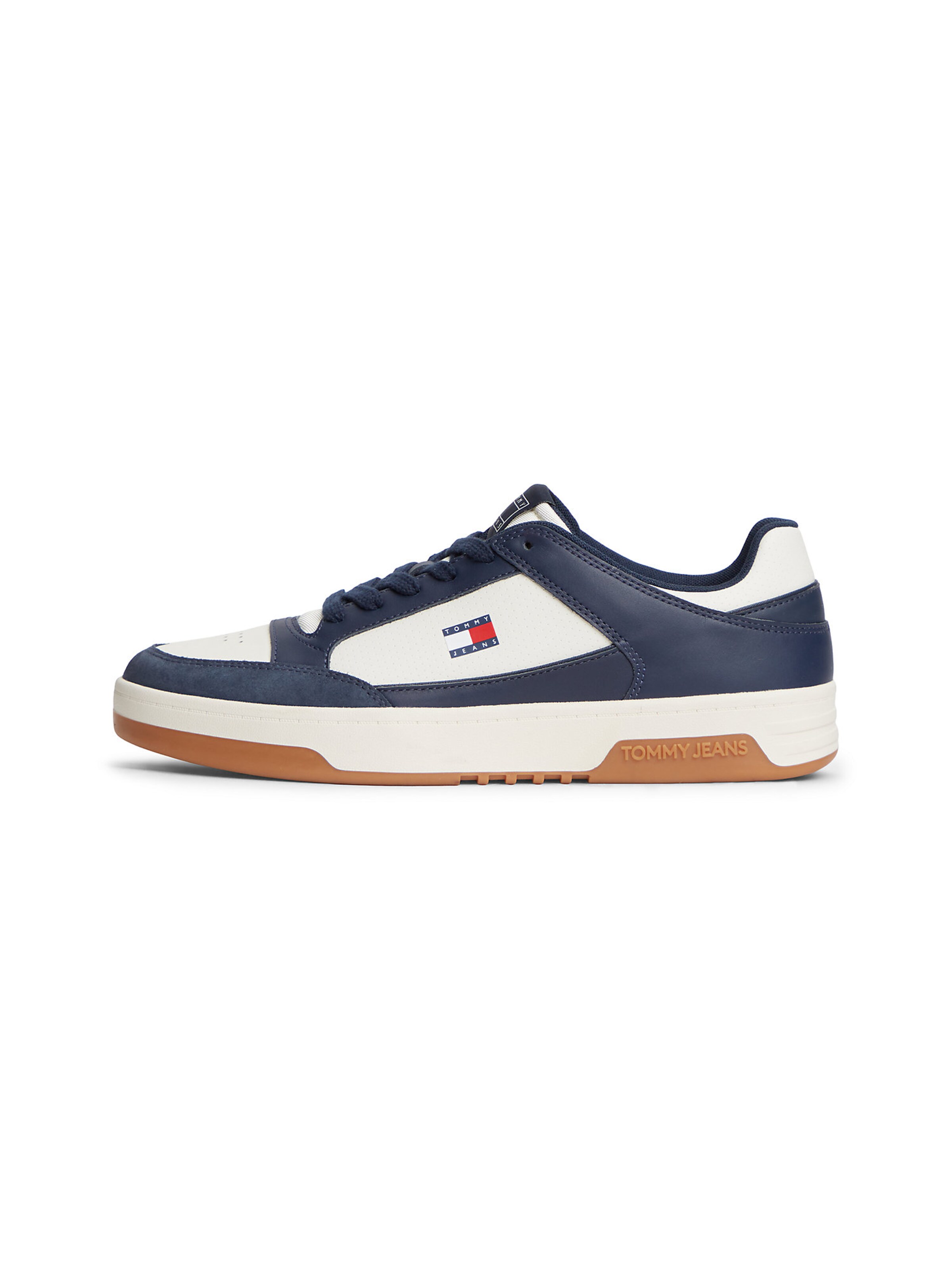 Tommy Jeans Platform trainers in Blue: front