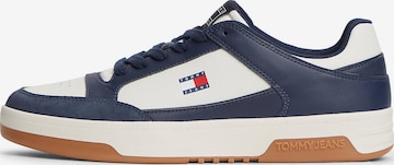 Tommy Jeans Platform trainers in Blue: front