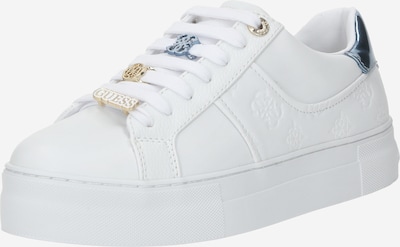 GUESS Sneaker 'GIELLA' in silber / weiß, Produktansicht