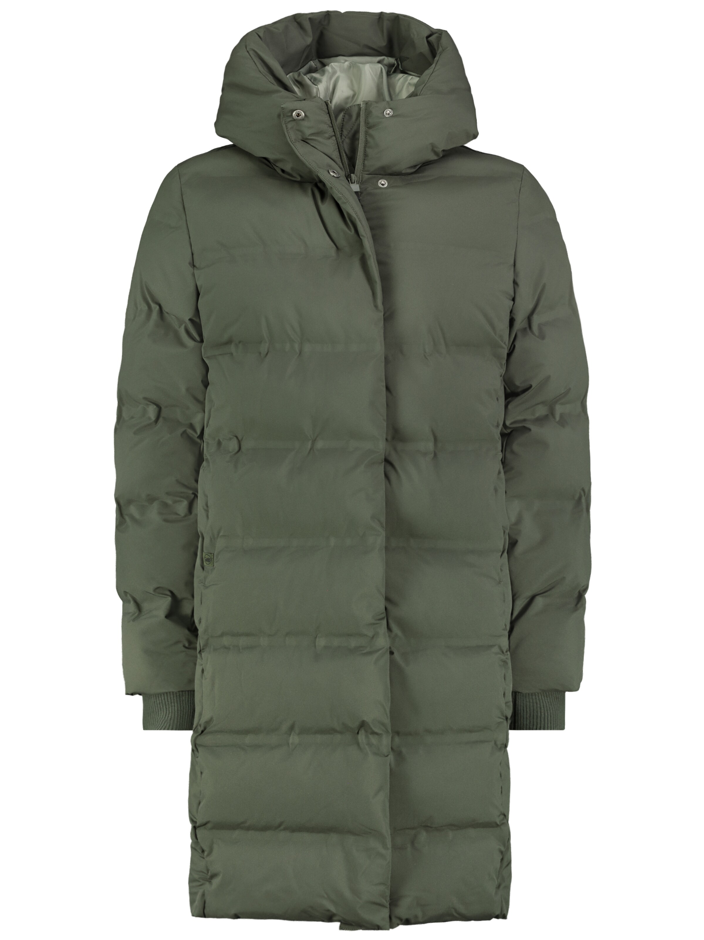 Sublevel Wintermantel in Groen: voorkant