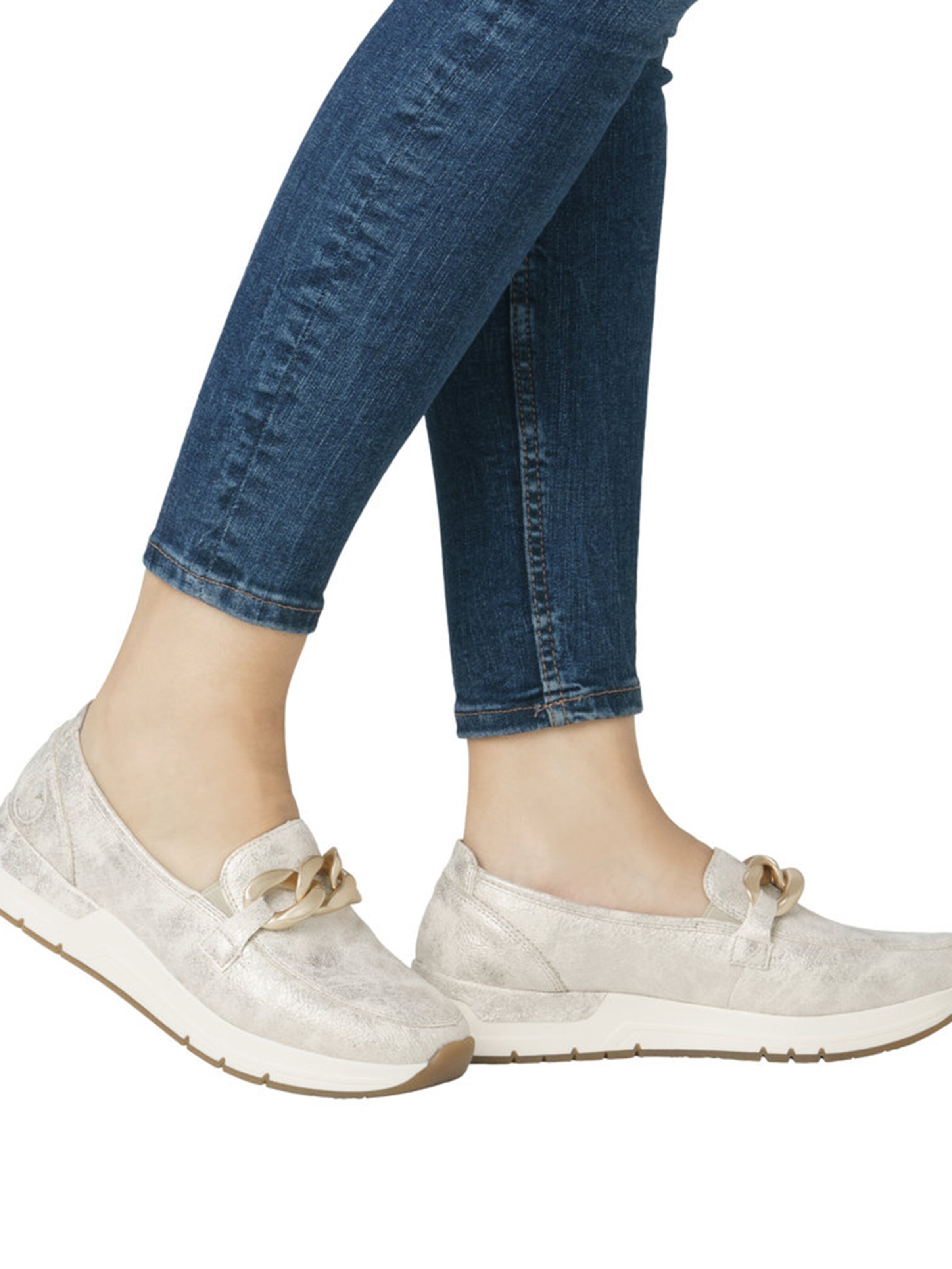 Rieker Slip-ons in Beige