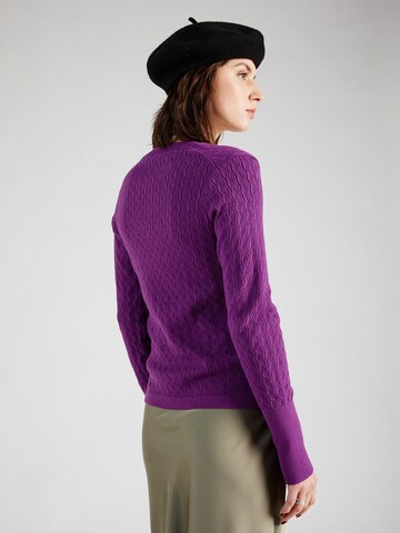 MORE & MORE Sweater in Purple