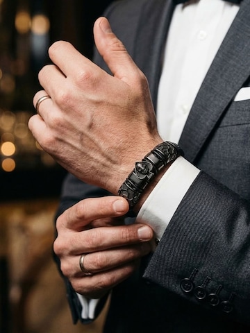 Bracelet 'ACE OF SPADE' UNIQAL en noir
