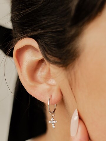 Hey Happiness - Pendientes 'Faith Whisper' en plata