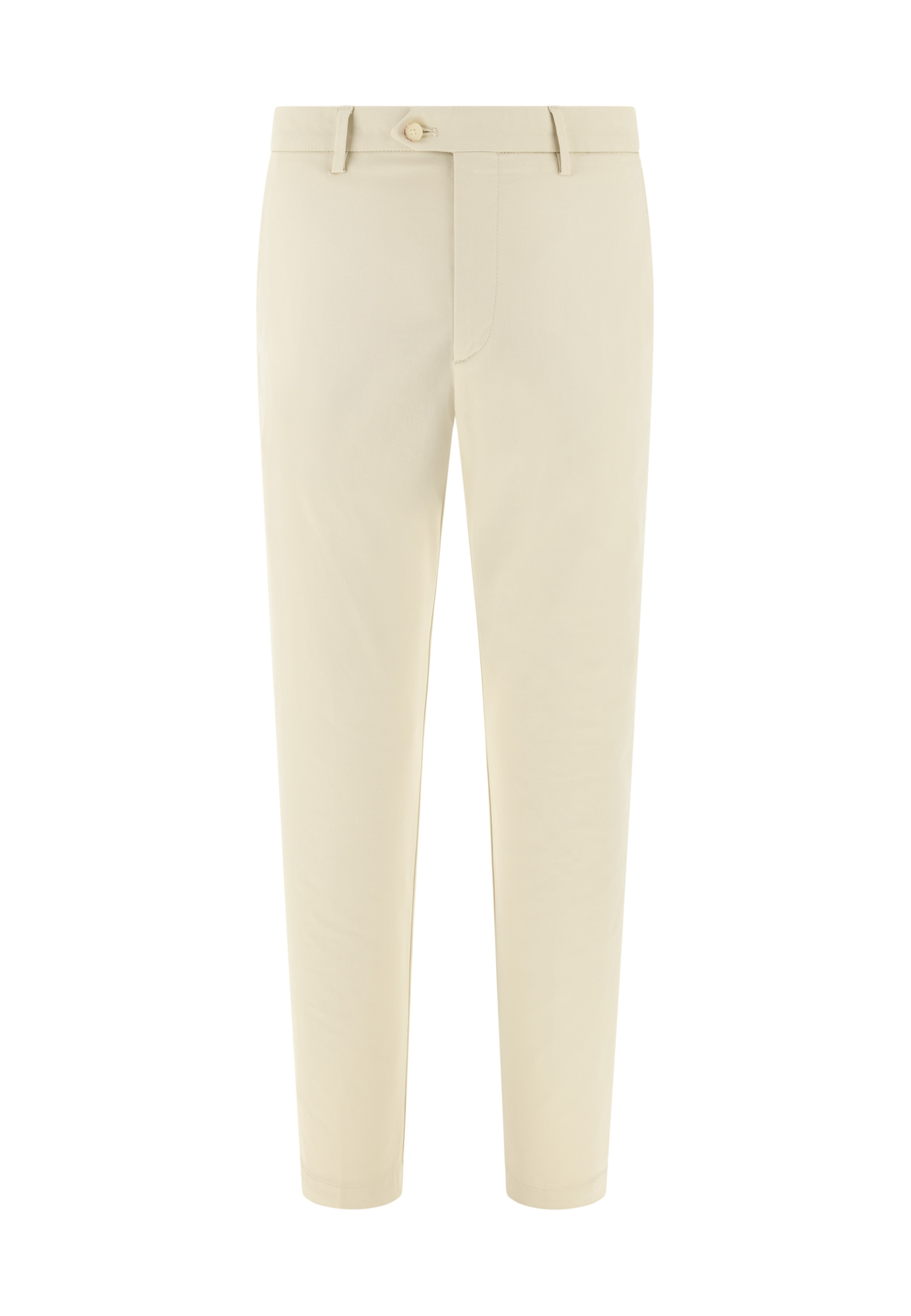 Boggi Milano Slimfit Hose in Beige: Vorderseite