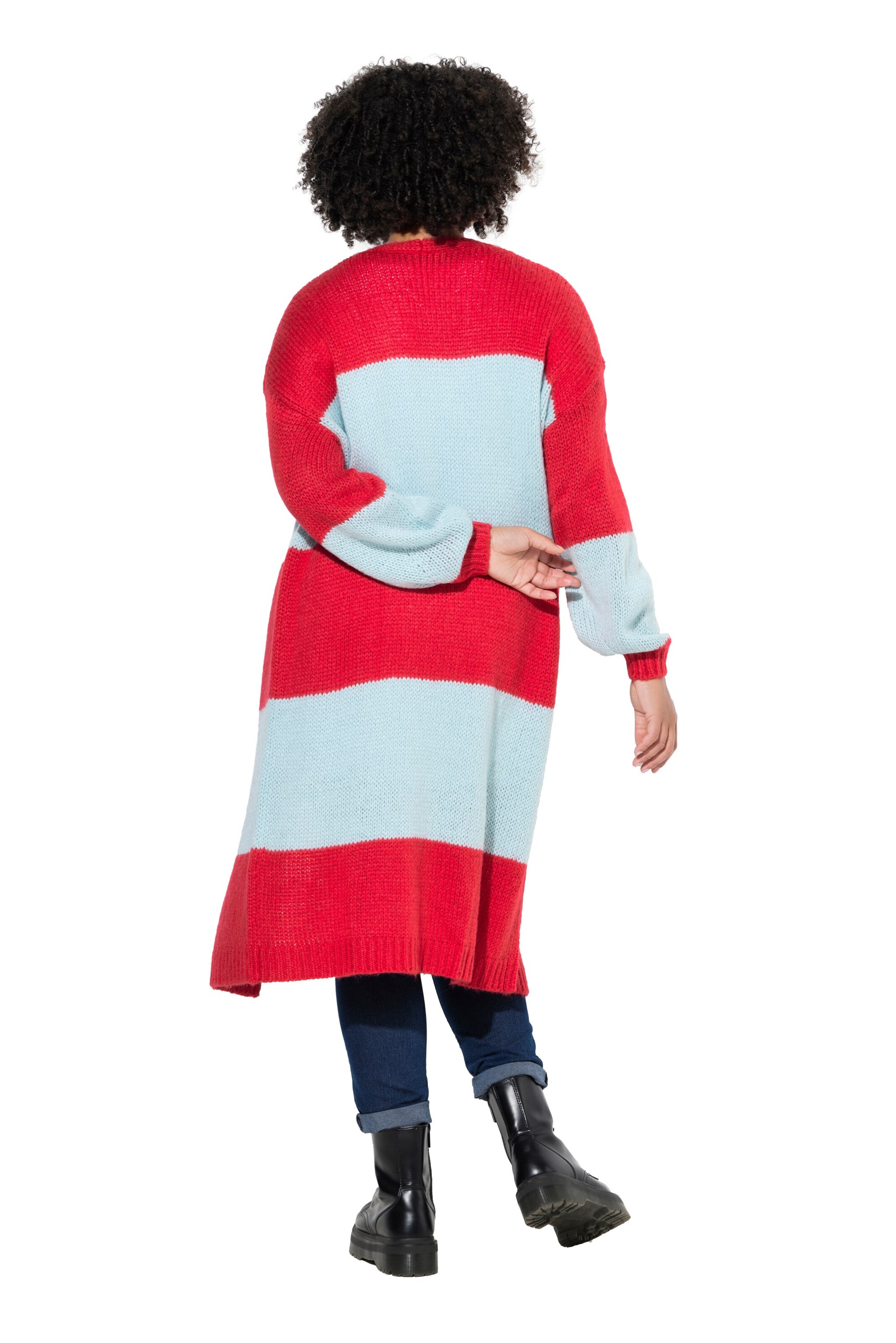Angel of Style Knit cardigan in Red