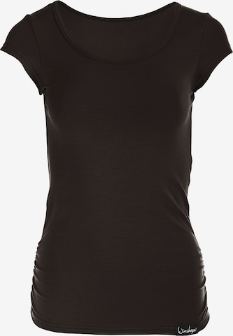 Winshape Functioneel shirt 'WTR4' in Zwart: voorkant