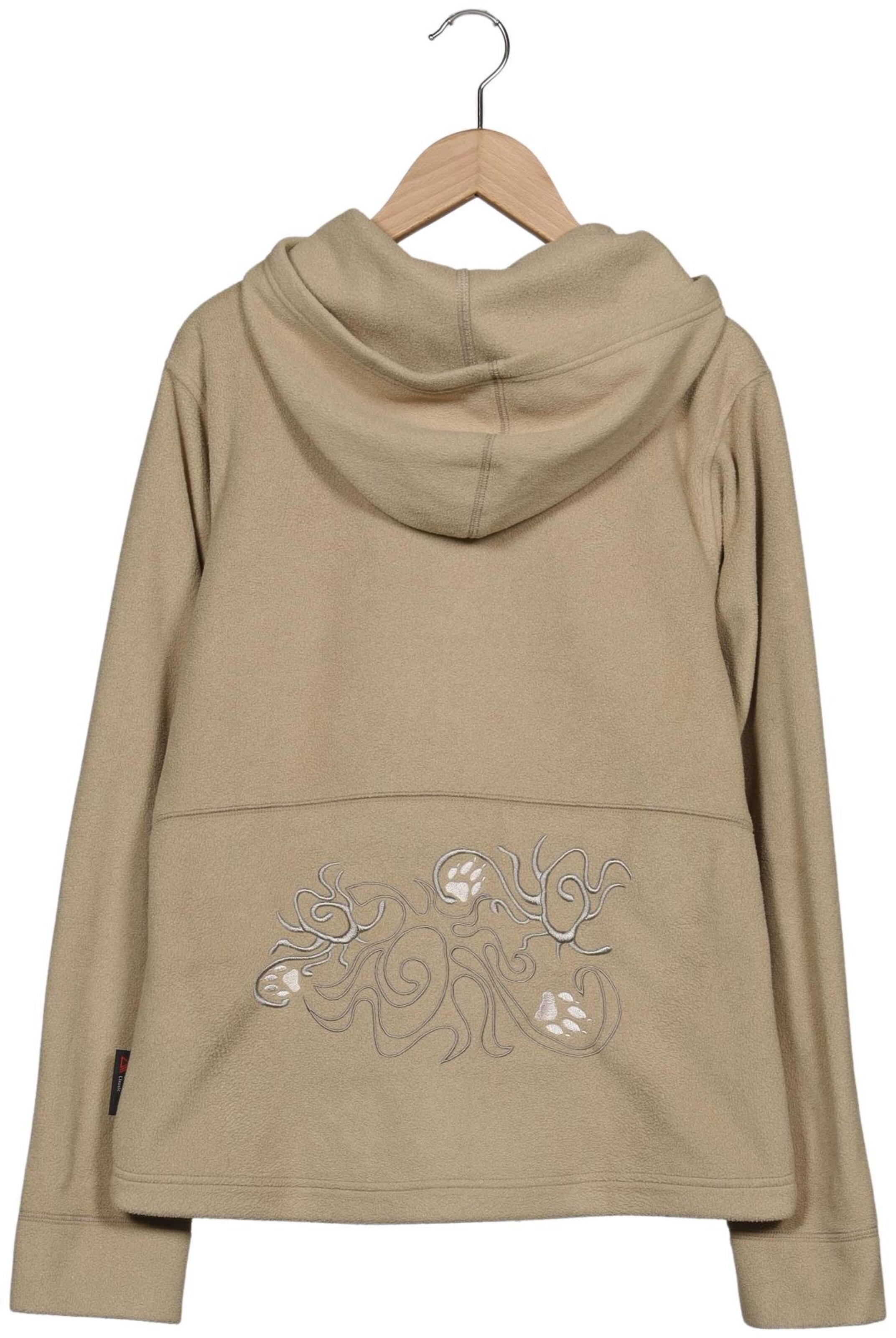 JACK WOLFSKIN Sweatshirt & Zip-Up Hoodie in L in Beige