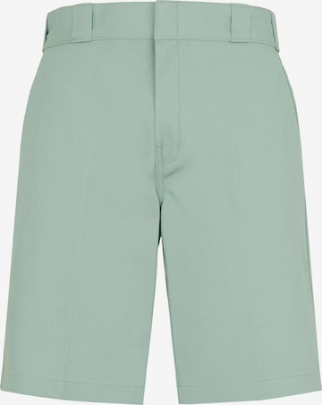 DICKIESregular Chino hlače - zelena boja: prednji dio