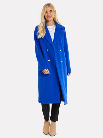 Threadbare Демисезонное пальто 'Marley' в Синий: спереди