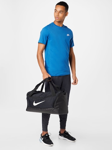 Nike Sportswear Regular Fit T-Shirt 'Club' in Blau