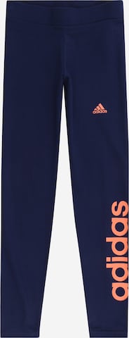 ADIDAS SPORTSWEAR Slim fit Sports trousers in Blue: front