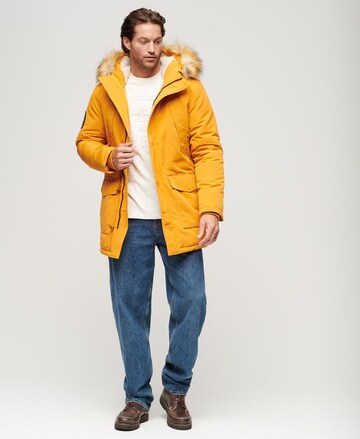 Superdry Winter Parka 'Everest' in Orange