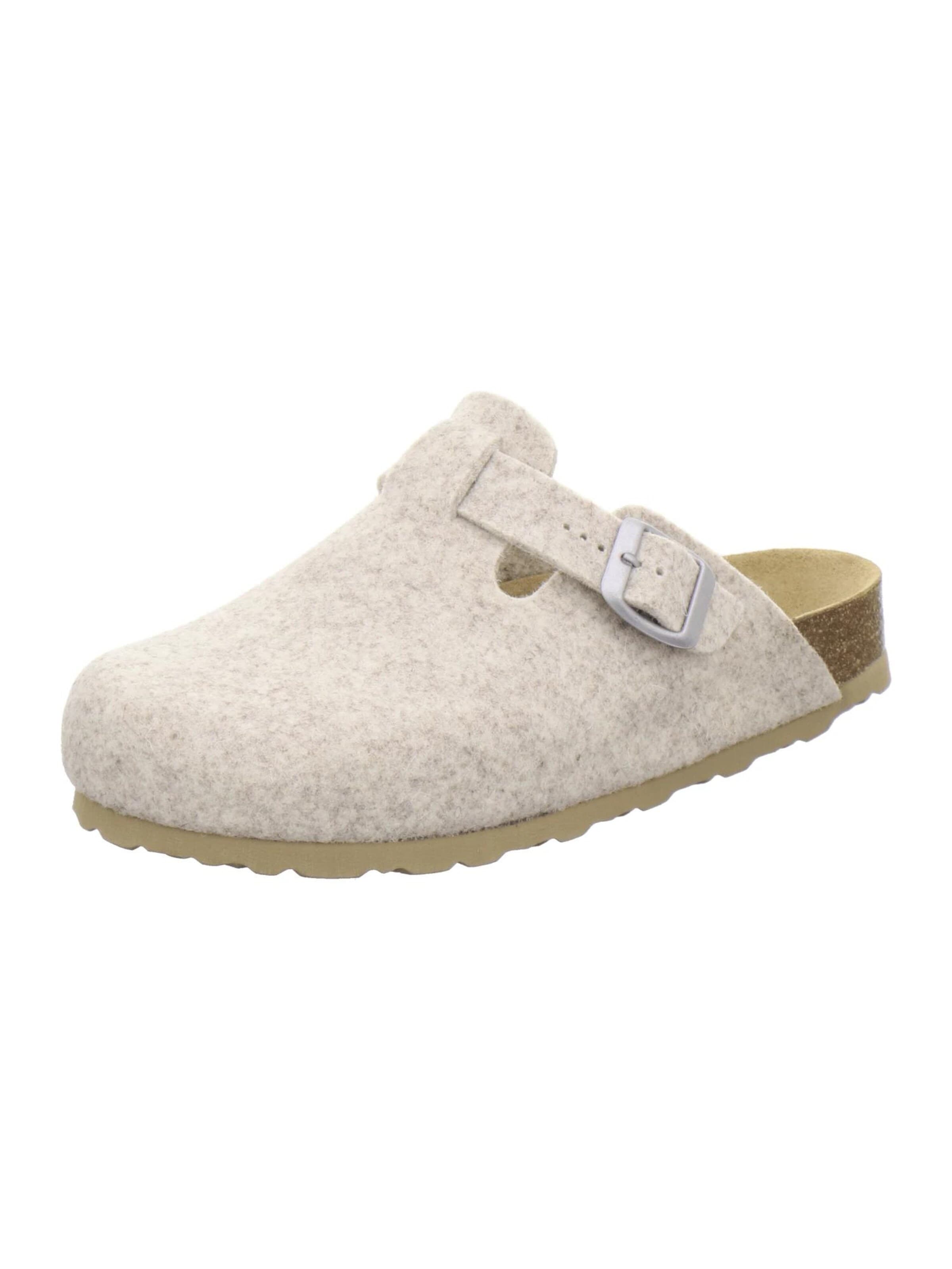 AFS-Schuhe Hausschuh 'Hausschuhe Damen Filz beige'‌‌‌‌‌‌‌‌‌‌ in Beige: Vorderseite