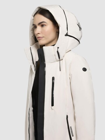 Manteau d’hiver khujo en blanc