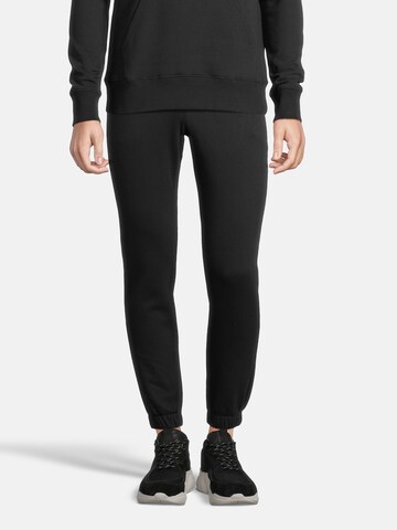 AÉROPOSTALE Tapered Broek in Zwart: voorkant