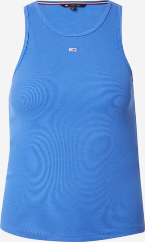 Tommy Jeans Top 'Essential' in Blue: front