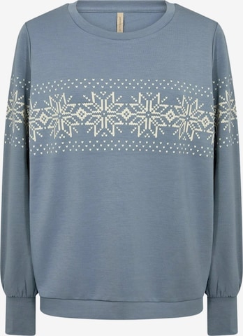 Soyaconcept Sweatshirt in Blau: Vorderseite