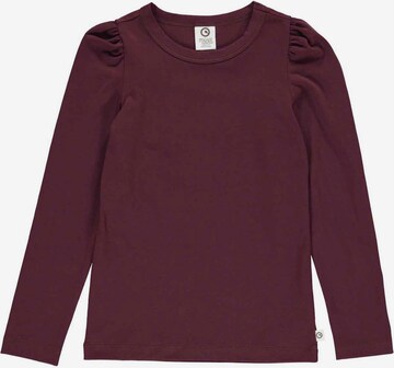 T-Shirt Müsli by GREEN COTTON en rouge : devant