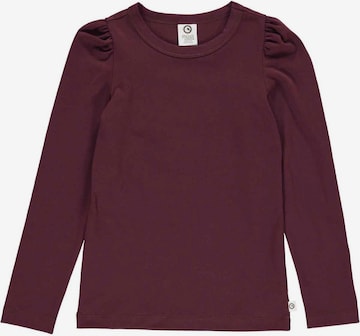 Müsli by GREEN COTTON Langarmshirt in Rot: predná strana