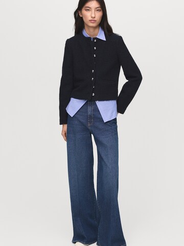 Veste mi-saison 'ELOISA' MANGO en bleu
