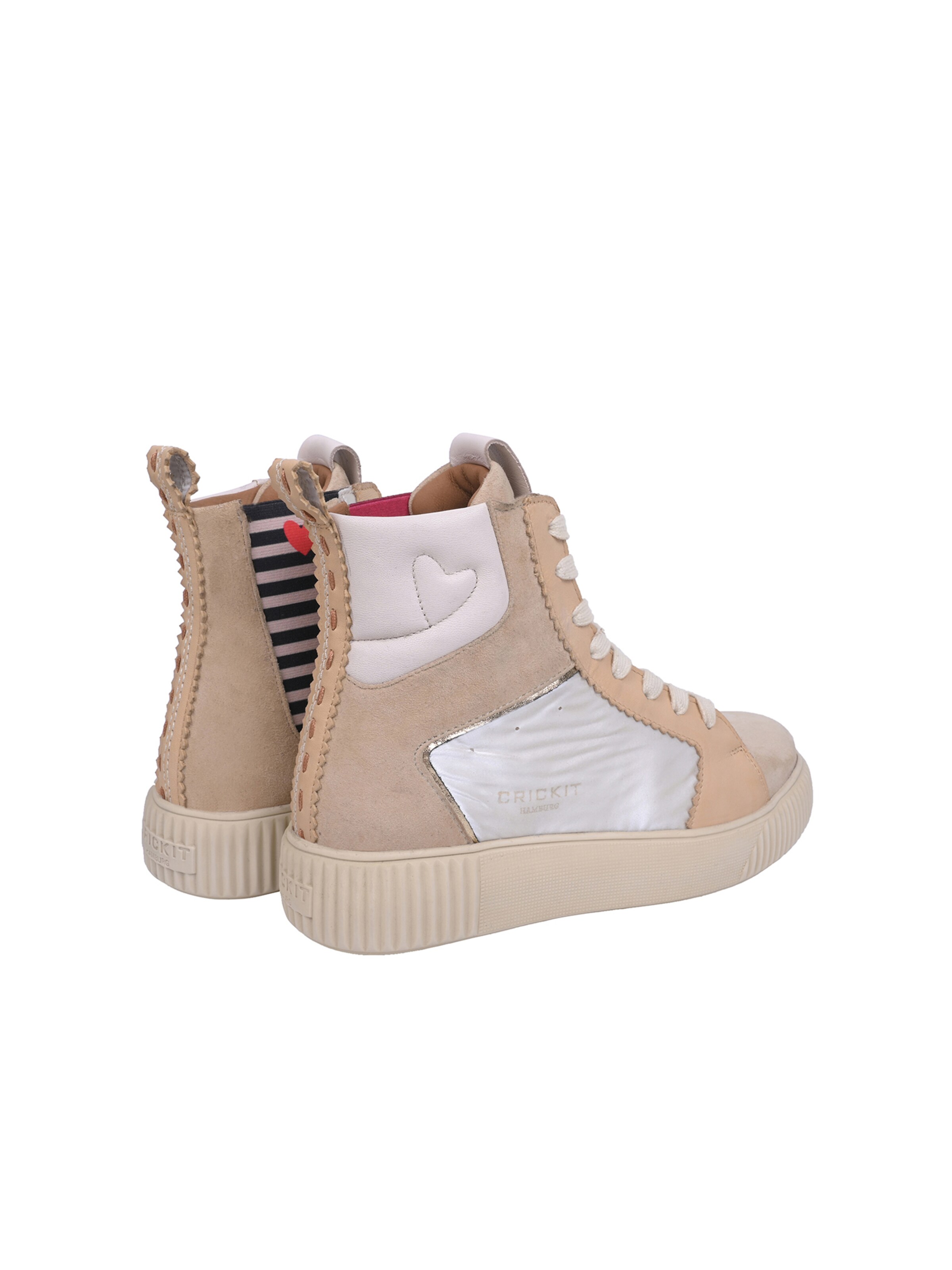 Crickit Sneakers hoog 'NIMA' in Beige