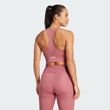 ADIDAS PERFORMANCE Bralette Sports bra 'Run Pocket' in Pink