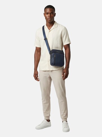 Borsa a tracolla 'Borsa a Tracolla Uomo Navigare Poliestere Chiusura Zip' di Navigare in blu