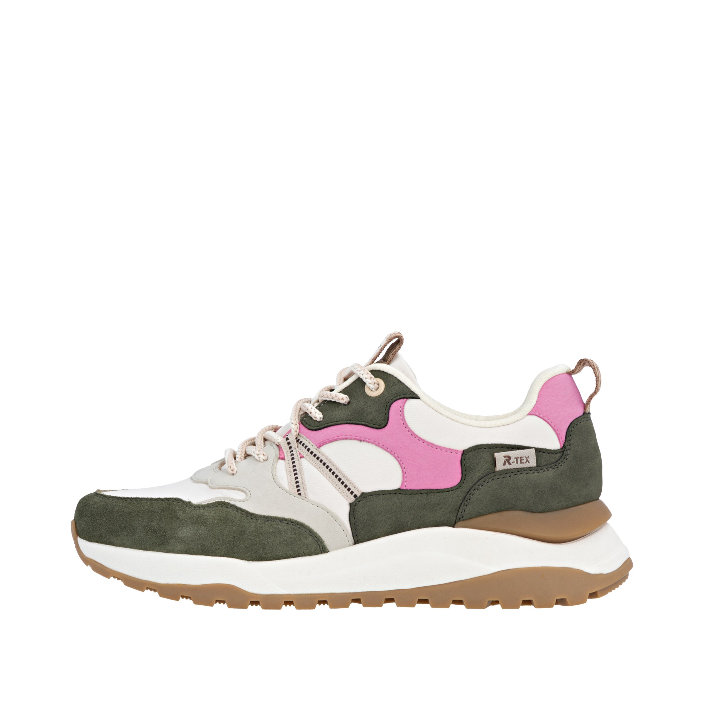 Baskets basses Rieker en blanc