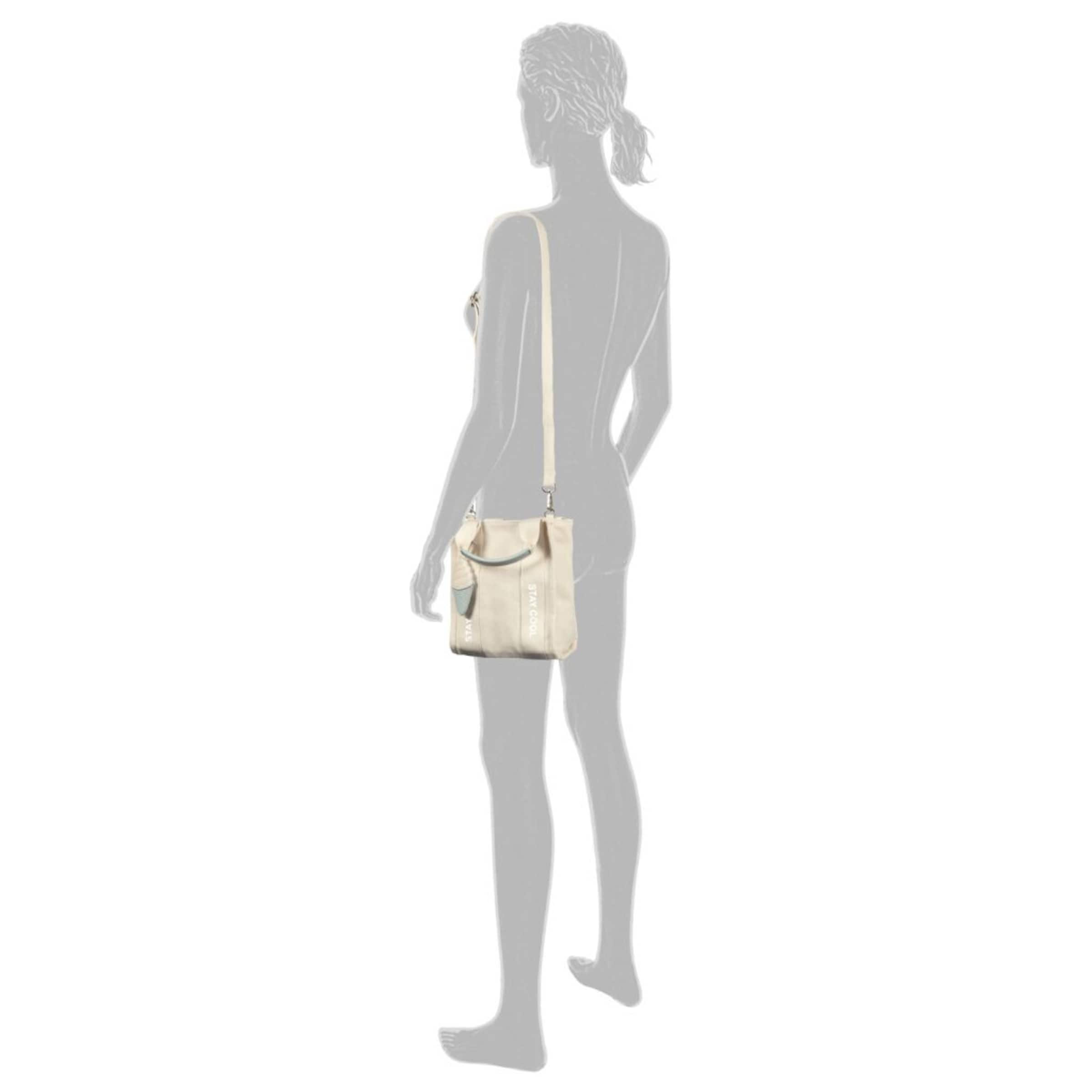 TOM TAILOR DENIM Crossbody Bag in Beige