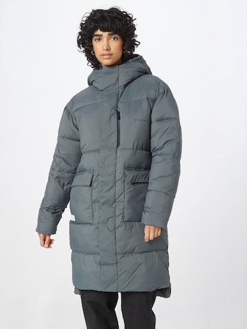 mazine Winter Coat in Grey: front