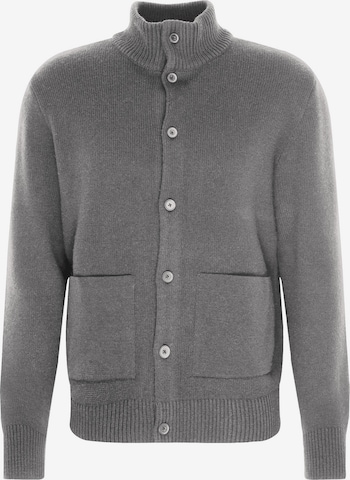 Vestes en maille 'Smart Knit' SEIDENSTICKER en gris : devant