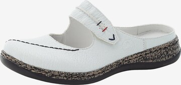 Rieker Clogs in White: front