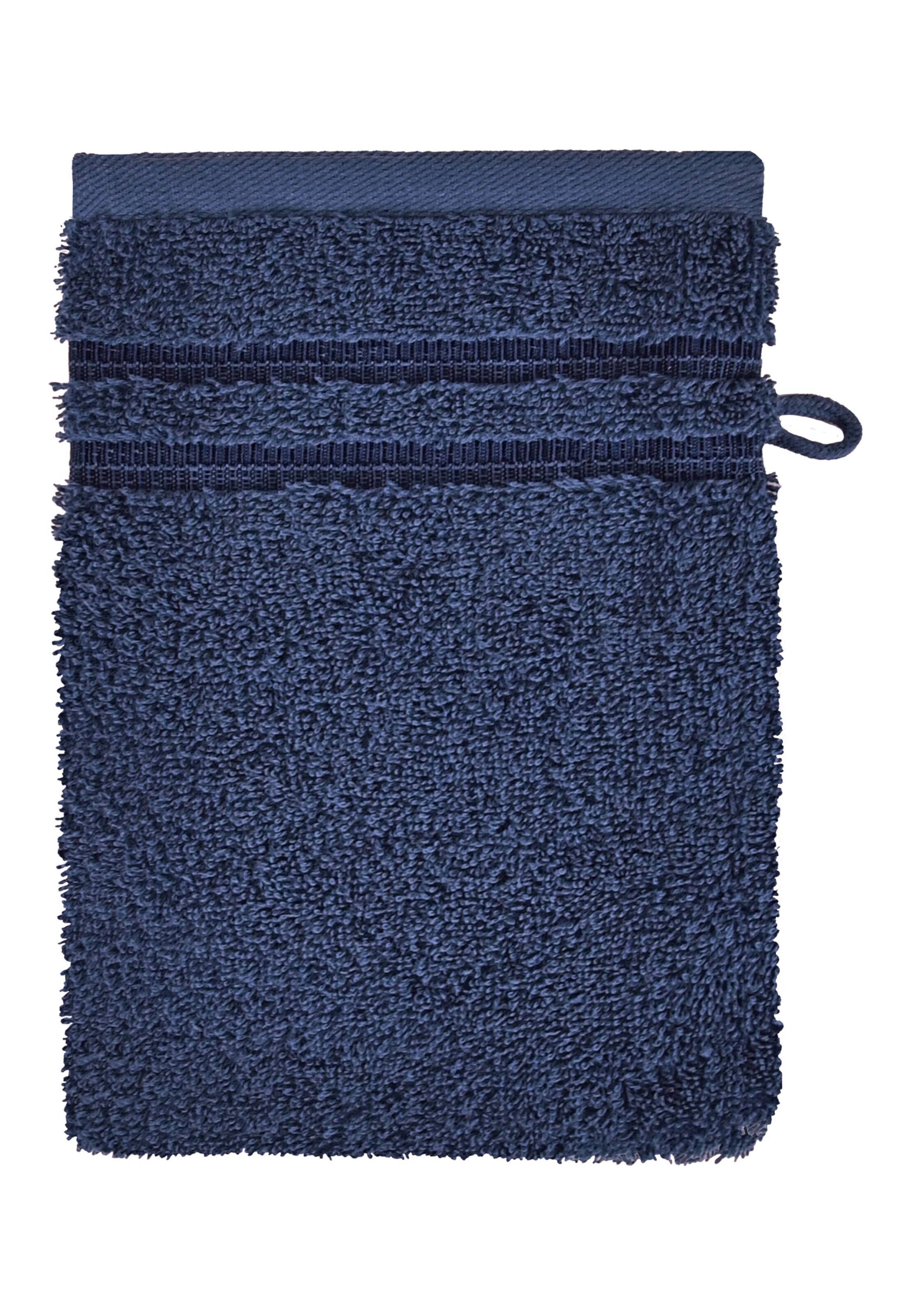 SCHIESSER Waschhandschuhe 'Milano' in Blau