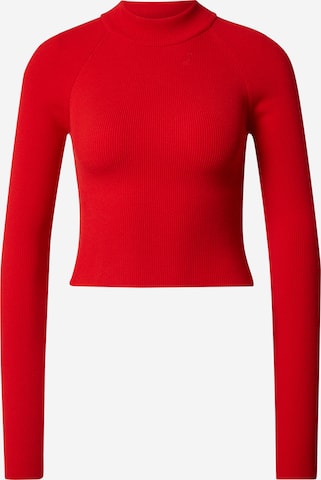 Pulover 'Agathe' de la LeGer by Lena Gercke pe roșu: față