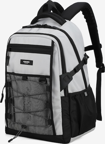 Sac à dos Aoking en gris : devant