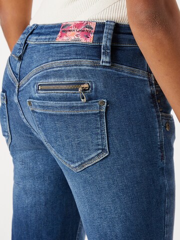 FREEMAN T. PORTER Skinny Jeans 'Alexa' in Blauw