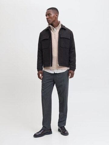 JACK & JONES Sweater 'JJESoho Ollie' in Beige