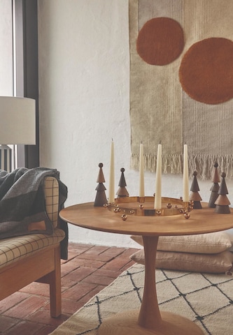 OYOY LIVING DESIGN Kerzenständer 'Pearl Advent' in Gold