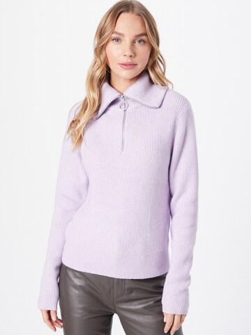 VILA - Pullover 'Ril' em roxo: frente