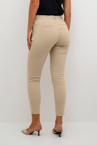 Coupe slim Pantalon 'Vanessa' InWear en beige