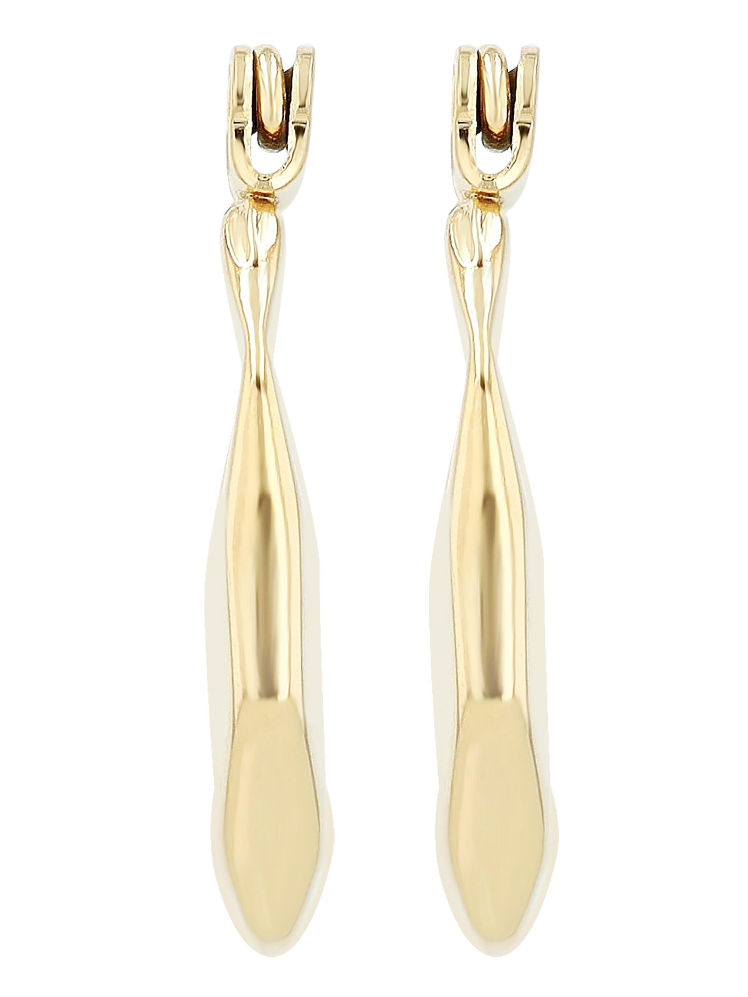 Akzent Earrings 'wasserfest' in Gold